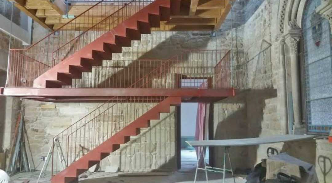 Escaleras de acero para cualquier espacio