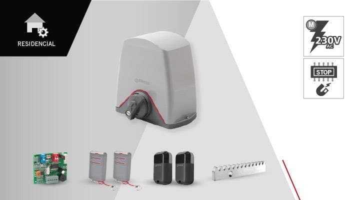 Foto 1 kit motor Puma para puerta hasta 4m
